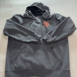 Dri Duck Grey Hoodie Orange Geek Out HCA Logo Men's Xl